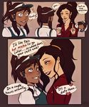  2girls asami_sato avatar:_the_last_airbender comic female iahfy korra legend_of_korra multiple_girls yuri 