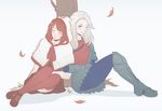  2girls female koyorin momodora:_reverie_under_the_moonlight multiple_girls red_hair yuri 