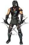  1boy full_body gloves hook_sword kabal male_focus mask mortal_kombat solo transparent_background 