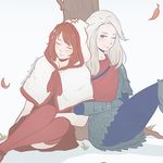  2girls female koyorin momodora:_reverie_under_the_moonlight multiple_girls red_hair 