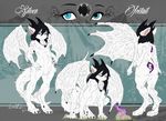  dragon fantasy fluffy gem gore horn invalid_tag lizard male model_sheet reptile scalie silver_icetail snow spine western_dragon wings winter zingiber 