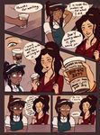  2girls asami_sato avatar:_the_last_airbender comic female iahfy korra legend_of_korra multiple_girls yuri 