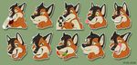  2016 5_fingers alcohol anthro beverage black_fur black_nose brown_fur burger canine digital_media_(artwork) eating ethiopian_wolf expressions fangs food fur green_background green_eyes half-closed_eyes holding_glass holding_object ifus licking licking_lips looking_at_viewer male mammal multicolored_fur nightflurry pink_tongue signature simple_background smile solo tan_fur teeth tongue tongue_out wine wolf 