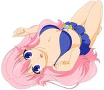  baka_to_test_to_shoukanjuu bikini himeji_mizuki swimsuits vector_trace 