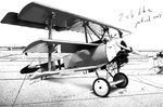  aircraft asagi_yoshimitsu biplane fokker_dr.i monochrome no_humans original world_war_i 