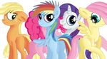  applejack_(mlp) fluttershy_(mlp) friendship_is_magic jbond my_little_pony pinkie_pie_(mlp) pussy rainbow_dash_(mlp) rarity_(mlp) young 