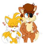  &lt;3 2016 amadeus_prower anthro balls blush canine cum cumshot duo ejaculation erection extraspecialzone father father_and_son fox male mammal miles_prower orgasm parent penis son sonic_(series) 