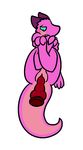  2016 aliasing anthro blue_eyes blush digital_media_(artwork) dildo female horn knot kobold mammal nude penetration pussy reptile scalie sex_toy simple_background solo spaffy trout_(artist) vaginal vaginal_penetration 
