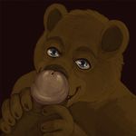  2016 age_difference animated anthro bear child cub cum cum_on_face duo erection father father_and_son fellatio fur humanoid_penis incest male male/male mammal oral oral_penetration parent penetration penis rov sex simple_background size_difference smile son young 