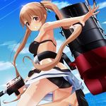  ass bikini cg kantai_collection murasame_(kancolle) pomp-chou swimsuits 