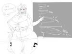  aikega big_breasts breasts chalk chalkboard clothing diagram dialogue equine female friendship_is_magic hand_on_hip horn lecture mammal my_little_pony penis smile teacher unicorn vein vinyl_scratch_(mlp) wide_hips 