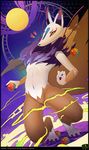  &lt;3 ambiguous_gender brown_fur canine catcouch fox fur kyubi_(yo-kai_watch) mammal nude purple_fur solo yo-kai_watch 