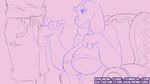  2016 animated anthro balls big_breasts boss_monster breasts caprine clothing duo erection female fur goat handjob human lil-heartache long_ears male male/female mammal no_sound penis toriel undertale unfinished video_games 