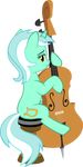  bow_(stringed_instrument) bow_tie cello clothing cutie_mark equine female feral friendship_is_magic fur hair horn horse lykas13_(artist) lyra_heartstrings_(mlp) mammal musical_instrument my_little_pony pony solo unicorn 