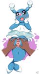  &lt;3 blue_eyes blush brionne cute female happy human male mammal marine nintendo open_mouth pinniped pok&eacute;mon pussy seal simple_background teddy_jack uncensored video_games 
