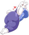 &lt;3 2016 anthro big_breasts big_butt blush breasts butt clothed clothing female funi huge_breasts red_eyes solo toriel undertale video_games 