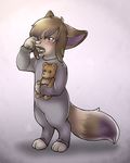  anthro big_ears big_tail brown_fur brown_hair canine child clothing cub eyes_closed fangs female fennec fur grey_clothing grey_fur hair hi_res invalid_tag jalle jumper jumpsuit mammal nyla_the_fennec_fox open_eye open_mouth plushie purple_eyes purple_fur purple_hair rubbing_eyes standing teared_eyes teddy_bear tired violet_nose violet_tongue yawn young 