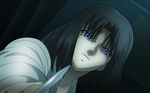  demon_eyes kara_no_kyoukai knife ryougi_shiki tagme 