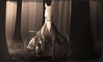  alovion_(artist) ambiguous_gender equine forest hooves horse imprint mammal oral_vore standing tree vore 
