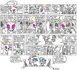  blue_eyes changeling coco_pommel_(mlp) comic dragon english_text fan_character foudubulbe friendship_is_magic green_eyes my_little_pony purple_eyes queen_chrysalis_(mlp) rarity_(mlp) spike_(mlp) standing text thorax_(mlp) 