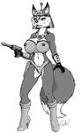  big_breasts breasts canine doug_winger female fox gun mammal ranged_weapon weapon 