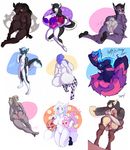  anthro anus areola armpits big_breasts breasts canine clothed clothing coffeesheizen dog dragon feline female huge_breasts human husky lagomorph looking_at_viewer male mammal multiple_images nipples nude obese overweight pussy rabbit thick_thighs 