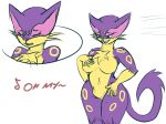  anthro breasts bulge disguise dressing_up fursuit liepard nintendo pok&eacute;mon pok&eacute;mon_(species) suiting transformation val-cat video_games 