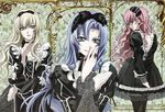  gothic_lolita kouno_tooru lolita_fashion male_focus multiple_boys nakajima_atsuko otoko_no_ko princess_princess shihoudani_yuujirou yutaka_mikoto 