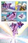  2016 avian comic english_text equine friendship_is_magic gryphon horn magic mammal my_little_pony saturdaymorningproj text twilight_sparkle_(mlp) winged_unicorn wings 