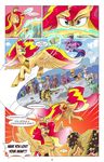  2016 comic crown egg equestria_girls equine female friendship_is_magic glowing horn horse jewelry magic mammal my_little_pony necklace pony saturdaymorningproj sunset_shimmer_(eg) twilight_sparkle_(mlp) winged_unicorn wings 