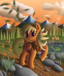  blonde_hair day detailed_background duskie-06 equine eyelashes fan_character feathered_wings feathers feline female feral fur grass hair hooves lion looking_at_viewer mammal my_little_pony orange_feathers orange_fur outside pegasus purple_eyes smile solo standing wings 