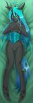  &lt;3 anthro anthrofied blush breasts changeling conditional_dnp featureless_crotch female friendship_is_magic hi_res insect_wings looking_at_viewer lying my_little_pony nipples nude open_mouth queen_chrysalis_(mlp) scappo smile solo tongue wings 