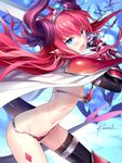  armor artist_name asymmetrical_legwear bat bikini_armor blue_eyes blush breasts cape dragon_horns dragon_tail elizabeth_bathory_(brave)_(fate) elizabeth_bathory_(fate)_(all) eyebrows eyebrows_visible_through_hair fangs fate/extra fate/extra_ccc fate/grand_order fate_(series) from_side gauntlets gem gloves hair_between_eyes holding holding_sword holding_weapon horns kousaki_rui long_hair looking_at_viewer loose_bikini navel open_mouth oversized_breast_cup oversized_clothes pauldrons pink_hair pointy_ears red_armor sideboob signature silver_trim single_thighhigh small_breasts solo sweat sword tail thighhighs tiara weapon 