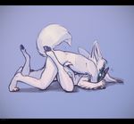  2016 anthro big_ears blue_eyes butt canine caprine digital_media_(artwork) duo female fennec fluffy fluffy_tail fox fur hair hi_res hooves kindred_(lol) kuglu lamb_(lol) league_of_legends long_ears long_hair male mammal markings mask nude on_floor penetration pinned sex sheep simple_background video_games white_background white_fur 