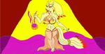  9 arabian bellypokeball blonde_hair breasts canine clothing deviantart fox hair incense invalid_tag mammal nintendo pok&eacute;mon video_games 