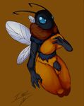  antennae anthro arthropod balls bee big_breasts breasts coalheart digital_media_(artwork) female herm insect intersex penis thepainfultruth wings 