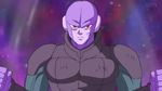  1boy alien animated animated_gif battle dragon_ball dragon_ball_super hit_(dragon_ball) male_focus muscle pose red_eyes serious 