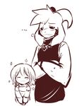  asrie_dreemurr blush caprine clothing duo goat horn human mammal protagonist_(undertale) robe sketchit26 smile undertale video_games 