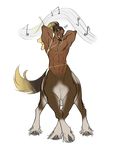  centaur equine equine_taur lucio male mammal overwatch solo squibbyart taur video_games 