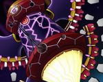  crack glowing glowing_eye kirby:_planet_robobot kirby_(series) machine red_eyes star_dream star_dream_soul_os wings 