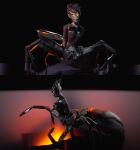  3d_(artwork) arachnid arthropod digital_media_(artwork) spider spidertaur 