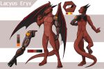  cybernetics dragon holtzmann horn lacyus_eryx machine male standing wings 