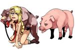  all_fours astrid_hofferson bestiality braided_hair cum cum_inside digital_media_(artwork) doggystyle dreamworks female female_on_feral feral from_behind_position group hair how_to_train_your_dragon human human_on_feral interspecies male mammal penis pig polyle porcine porcine_penis sex 