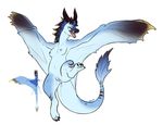  anus armpits breasts dragon female maim nude pussy scalie solo wings wyvern 