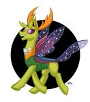  2016 changeling gem horn male my_little_pony purple_eyes solo sparkles texasuberalles thorax_(mlp) wings 