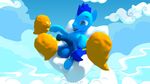  3d_(artwork) ambiguous_gender animal_genitalia animal_penis balls big_balls blender blue_stream bluestream cloud digital_media_(artwork) equine equine_penis ghost group horse male mammal my_little_pony pegasus penis pony spirit wings 