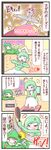  comic frying_pan gallade gardevoir gen_3_pokemon gen_4_pokemon highres holding_frying_pan md5_mismatch medicham partially_translated pokemon pokemon_(creature) sougetsu_(yosinoya35) translation_request weighing_scale 