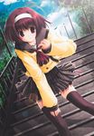  akane_makes_revolution ikegami_akane seifuku tagme thigh-highs 