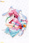  akane_makes_revolution animal_ears bunny_ears ikegami_akane mugimaru nakahara_komugi nurse nurse_witch_komugi 