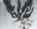  black_rock_shooter black_rock_shooter_(character) gun skulfaran tagme 